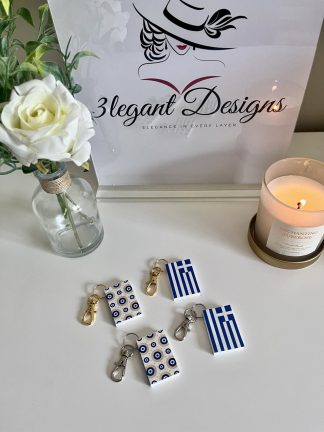 Mini Book Keychain - Greek