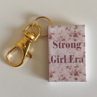 Mini Fitness Keychain - Strong Girl Era