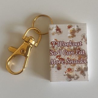 Mini Fitness Keychain - Workout For Snacks