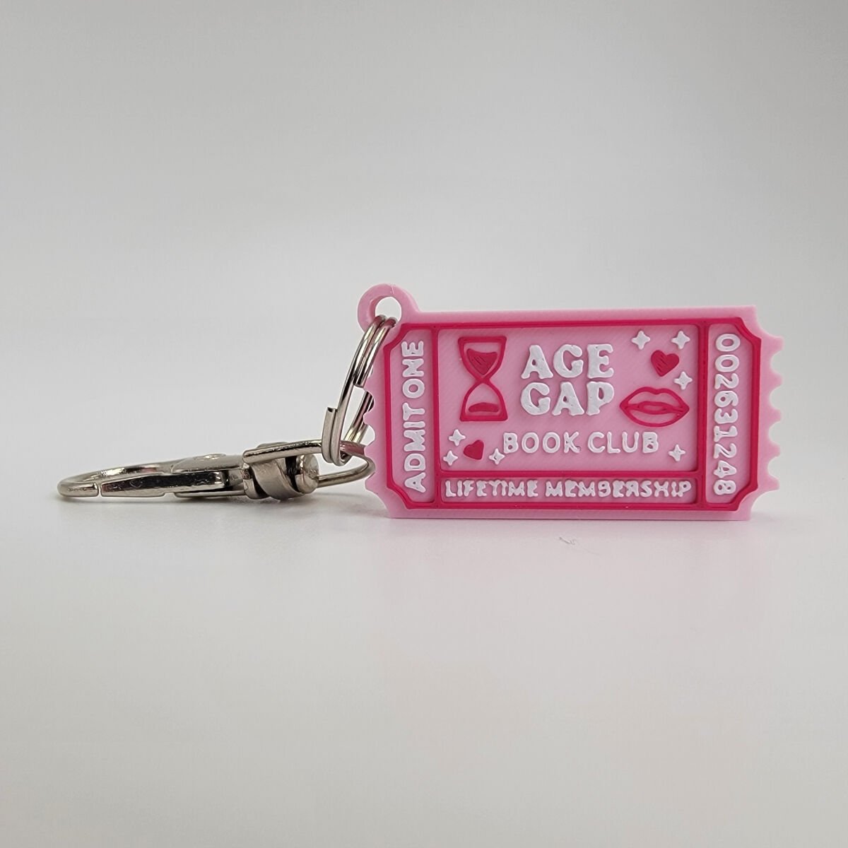 Keychain - Age Gap Book Club Ticket - Image 4